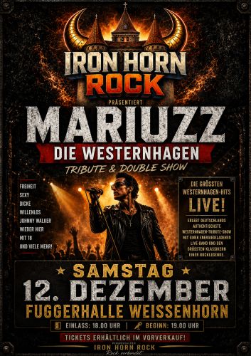 Tickets für Mariuzz am 12.12.2026 - Karten kaufen